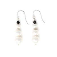 Large Snowman Earrings